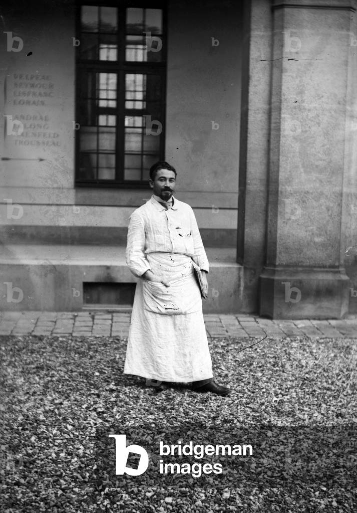 France, Centre, Indre-et-Loire (37), Tours: Hospital of Tours, a doctor, 1895 - buildings: Andral, Lelong, Axenfeld, Trousseau