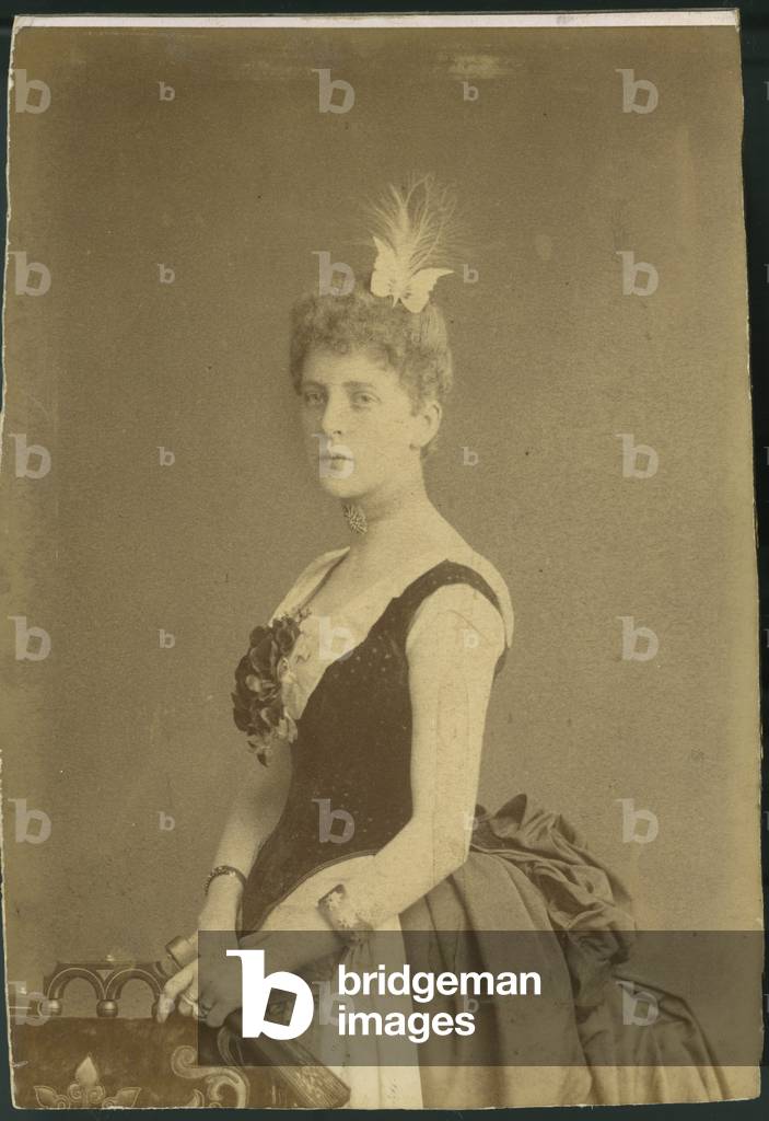 United Kingdom: Portrait of Woman: Miss Harwood, 1887 - Miss Harwood-Harwood