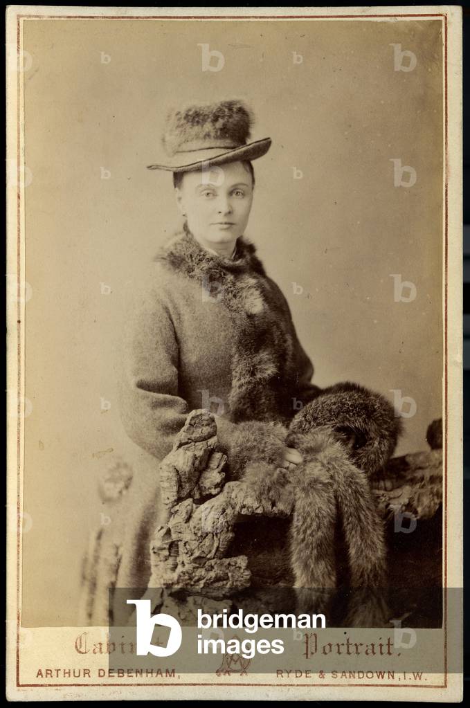 Ryde, Isle of Wight: Portrait of a Young Woman, Minnie Roper, 1876