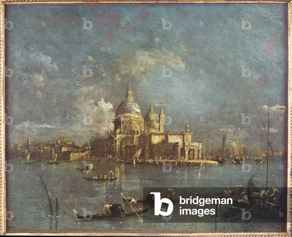 Immagine di Dipinto "Chiesa di Santa Maria della Salute", 18th Secolo di Francesco Guardi