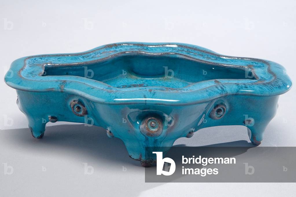 Narcissus or Bulb Bowl, late 18th century (ceramic & glaze)