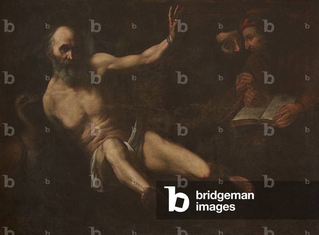 The Punishment of Prometheus (oil on canvas)