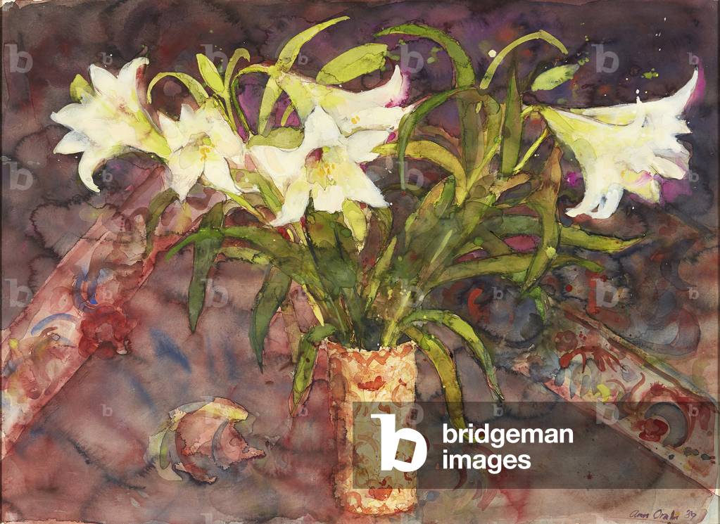Lillies (w/c)
