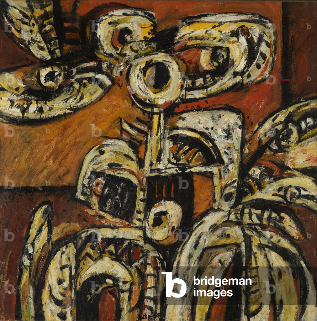 Growth I, 1968 (oil on canvas)