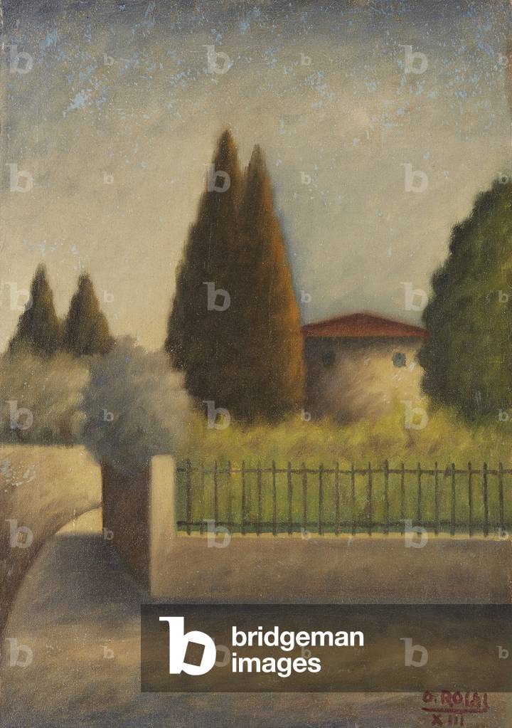 Via San Leonardo (oil on canvas)