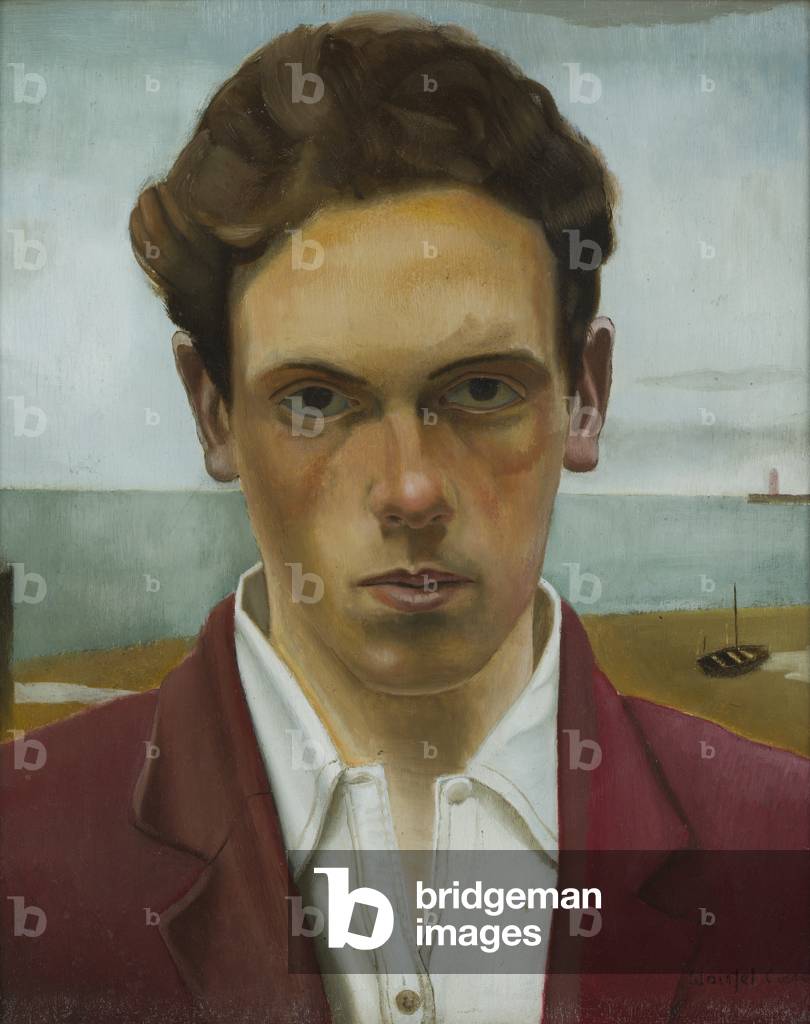 Portrait Of A Young Man (oil on board)