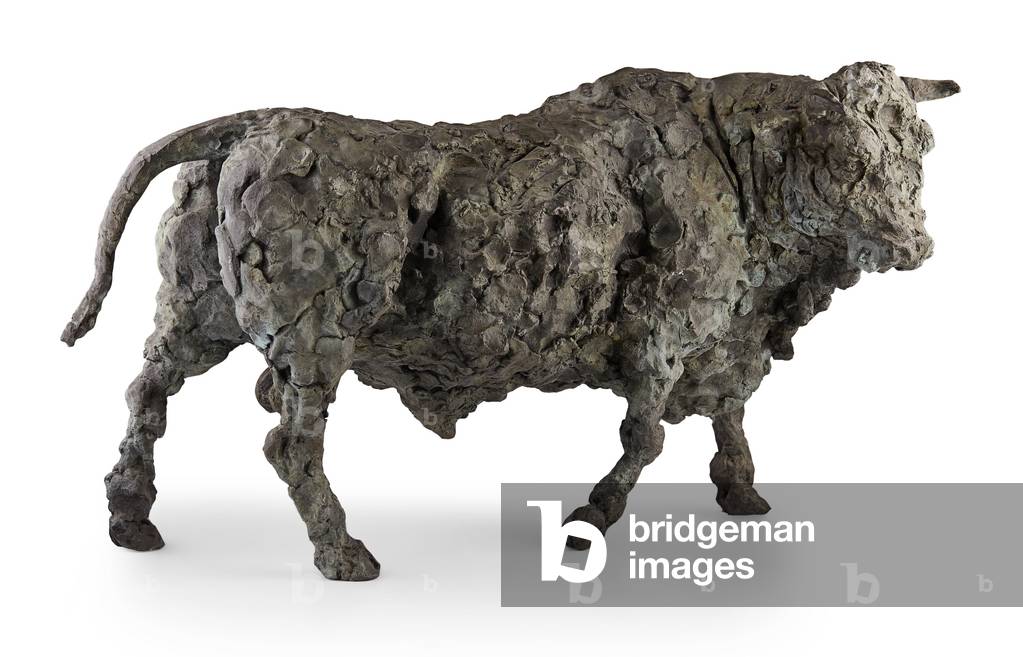 Running Bull (bronze)