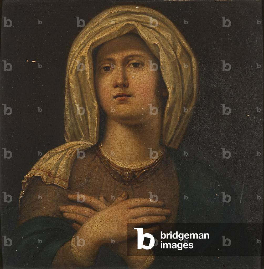 Portrait of a Sybil (oil on panel)