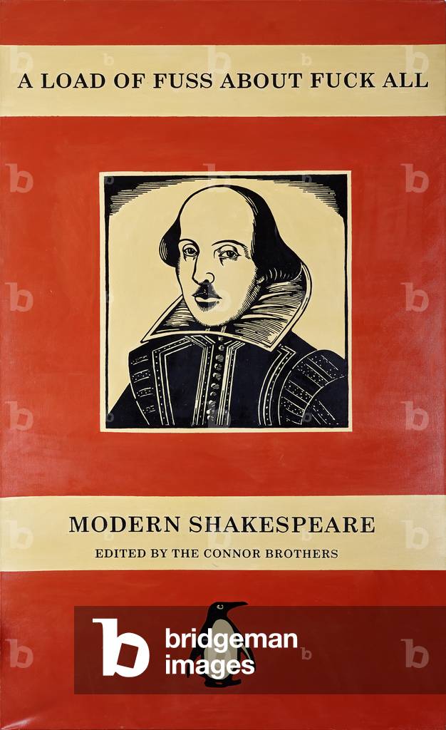 A Load of Fuss about Fuck All, 2013 (acrylic on canvas)