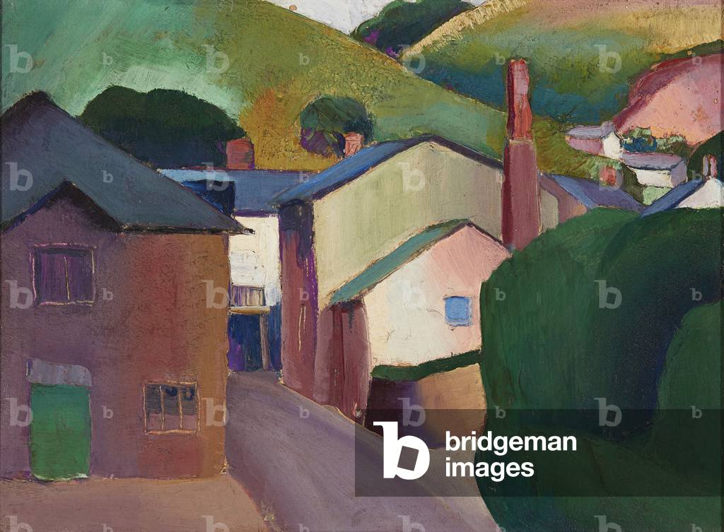 Timberscombe (oil on board)