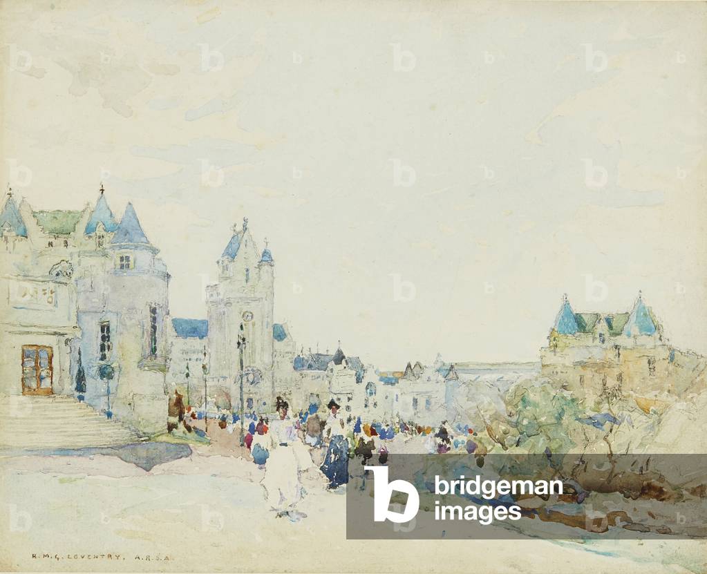 Promenade (watercolour)