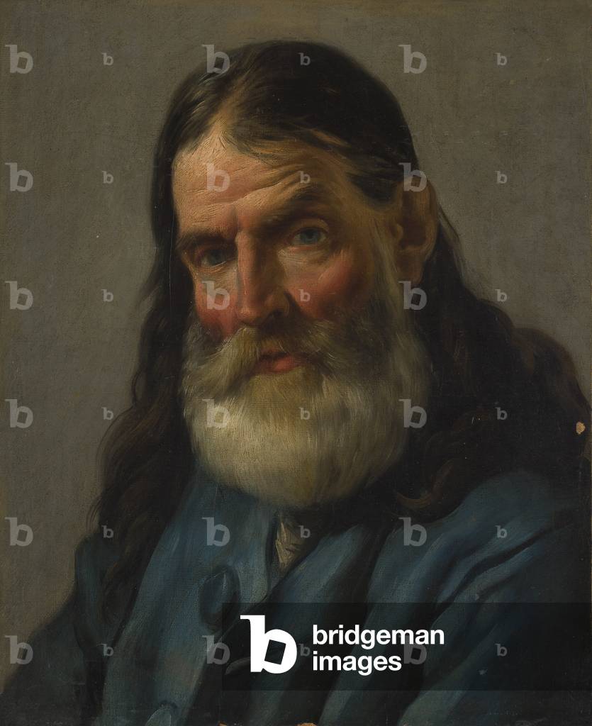 Portrait of an Elderly Man (oil on canvas)
