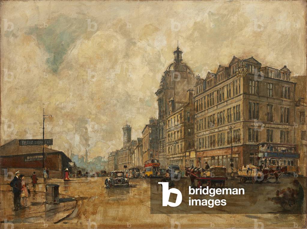 Broomielaw (oil on canvas)