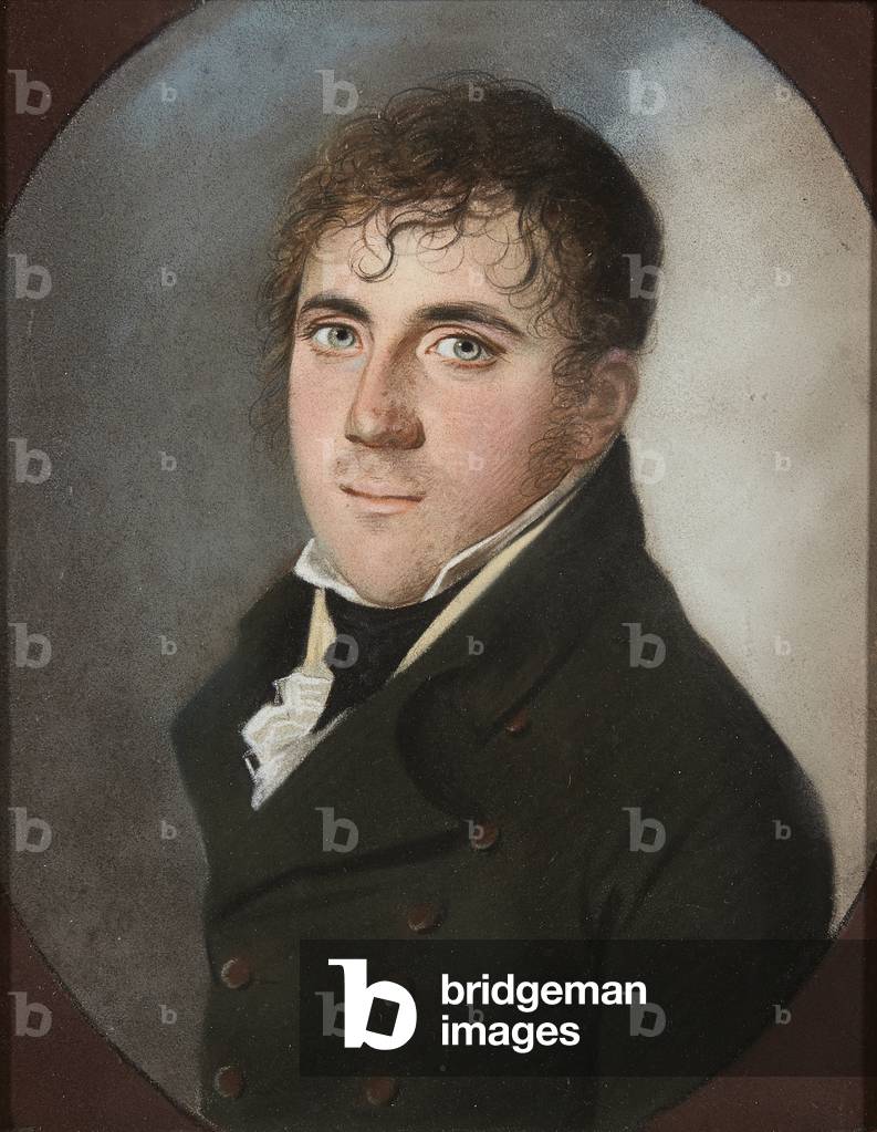 Portrait of a Gentleman (pastel on paper)