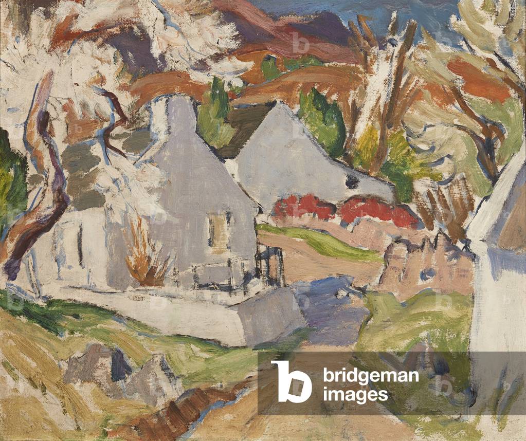 Cottages, High Corrie (on board)