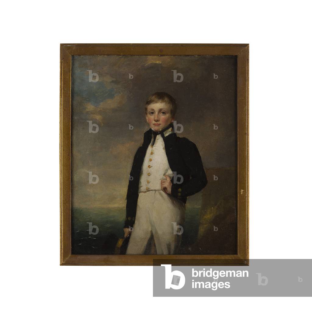 The Rolland Brothers: Robert in Naval Uniform (oil on canvas)