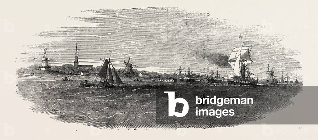Tonning on the Eyder 1854