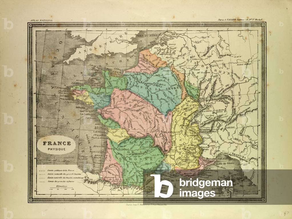 Map of France