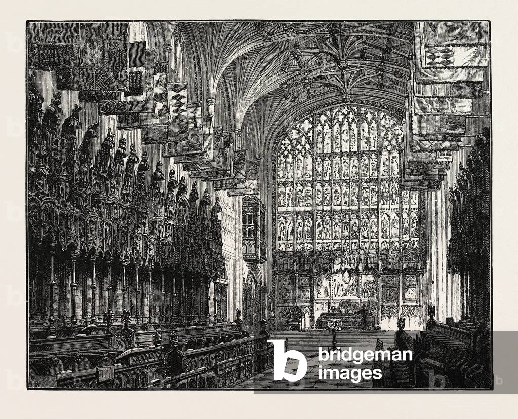 The Choir, St. George's Chapel, Windsor, UK