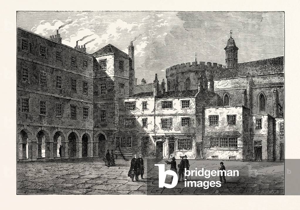 Part of Inner Temple 1800 London