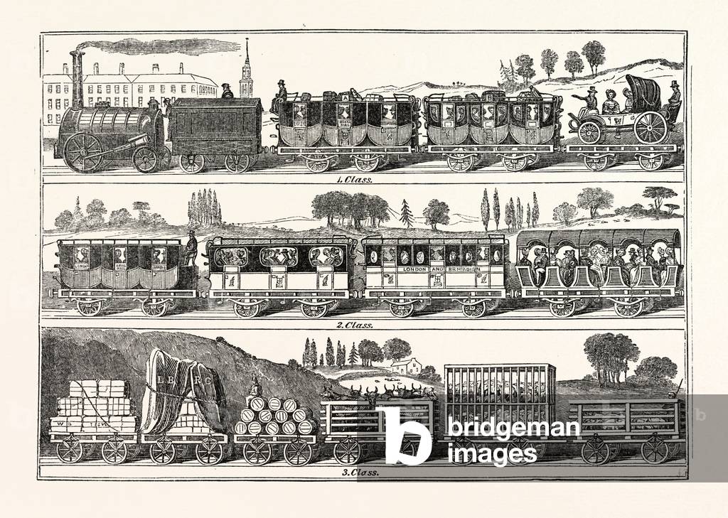 The London And Birmingham Railway Carriages, UK, Britain, British, Europe, United Kingdom, Great Britain, European