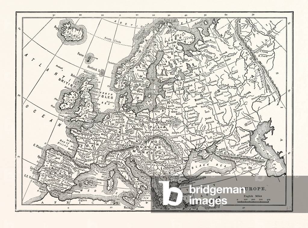 Map of Europe
