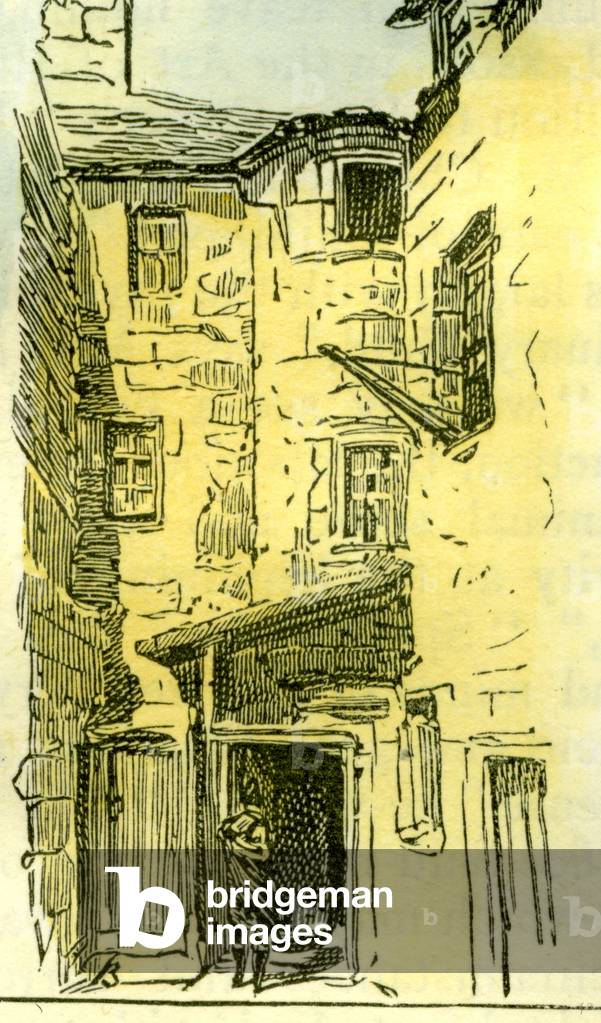 Aberdeen in the Ship Row 1885 UK