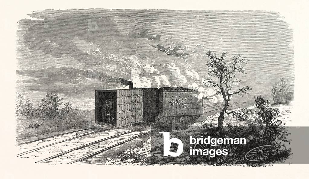 Franco-Prussian War: The Latest War Machine. Armored Batteries, Applied Before Paris, France
