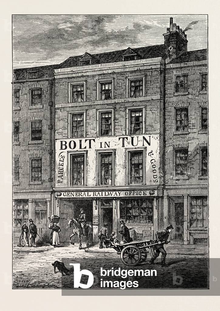 The Bolt-in-Tun 1859 London