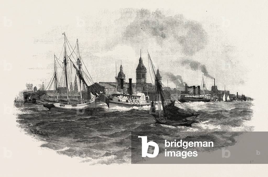Toronto and Vicinity, Canada, Nineteenth Century Engraving