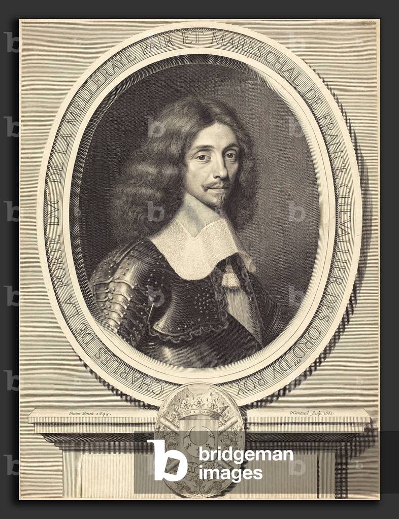 Robert Nanteuil after Justus van Verus (French, 1623 - 1678), Marechal de La Meilleraye, 1662, engraving ©LisztCollection/Leemage