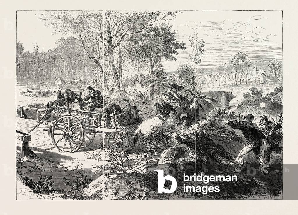 Franco-Prussian War: Attacked by France-Shooters 1870