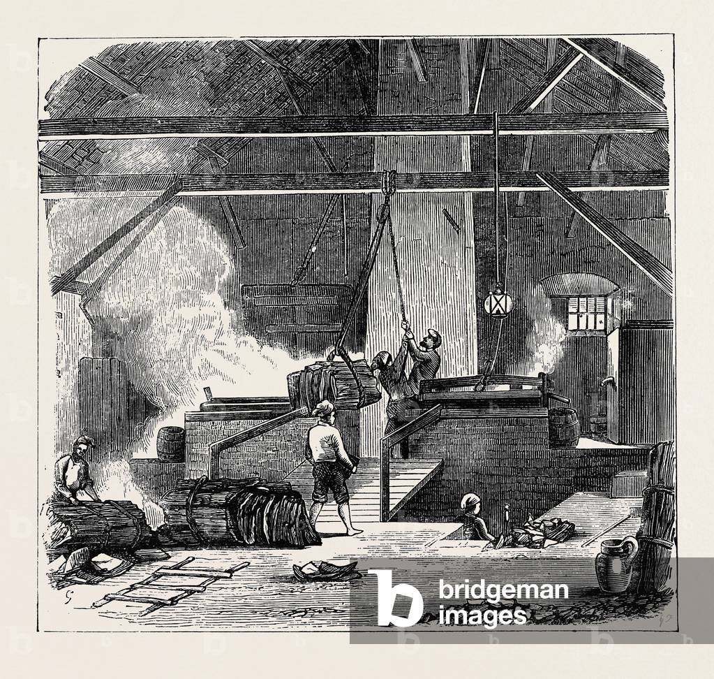 Cork Manufacture in Spain: The Boiling Department