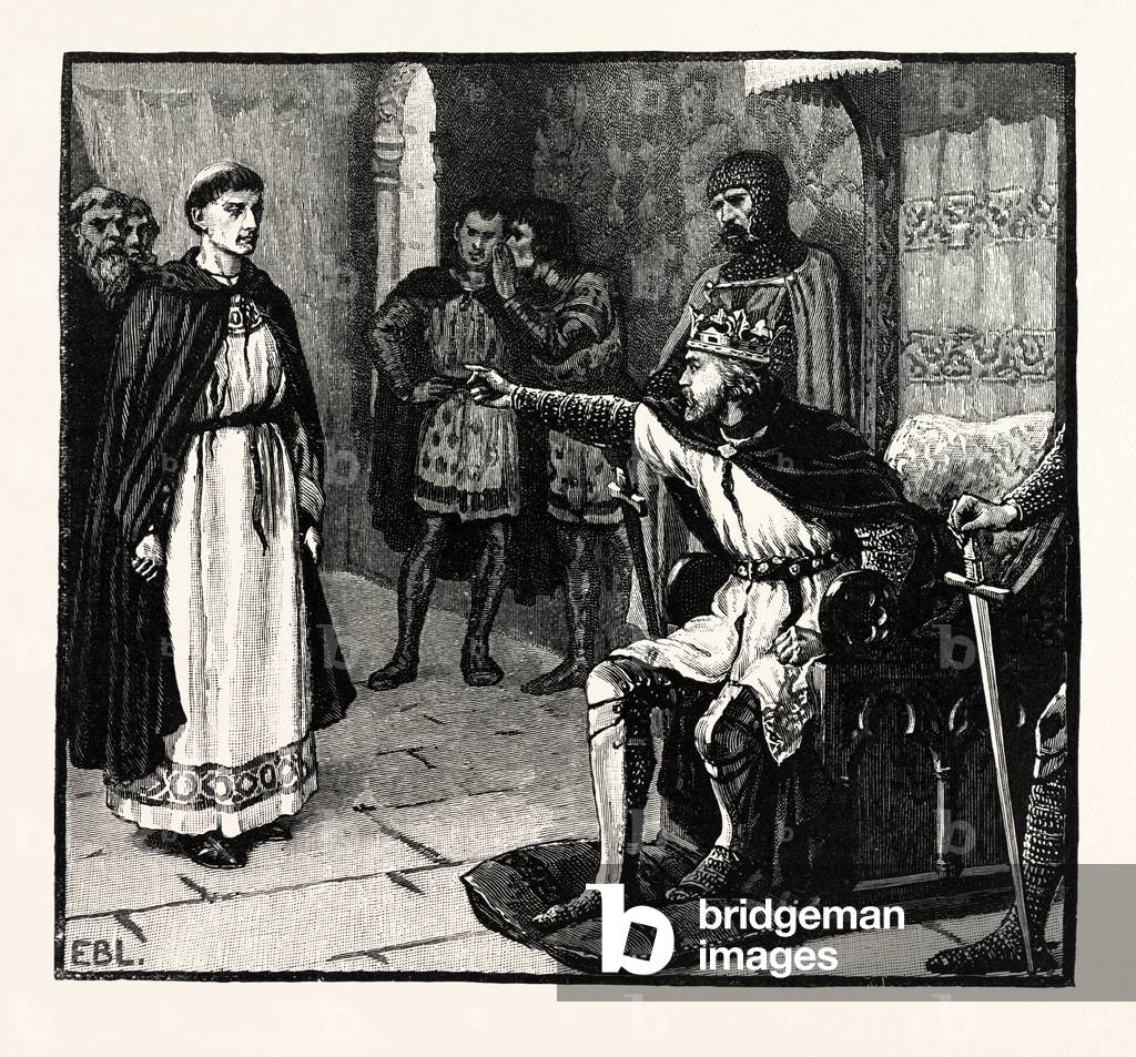 The Abbot of Arbroath Before King Edward