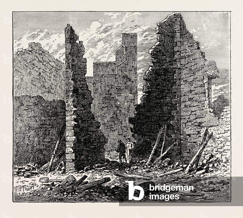 Ruins of the Barbican on Ludgate Hill 1792 London