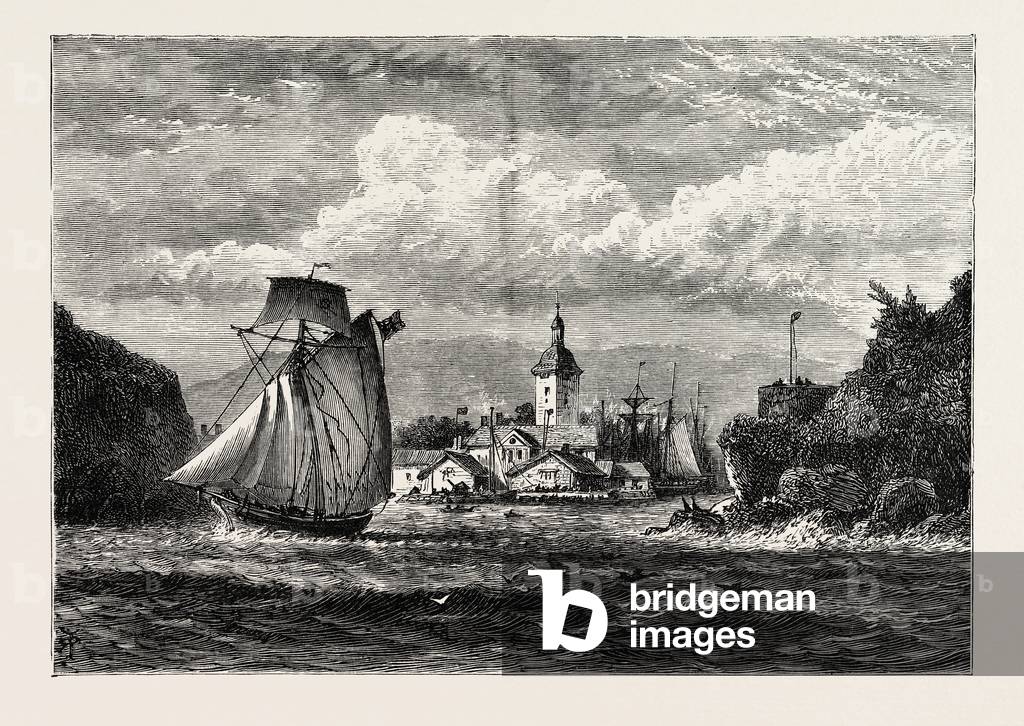 Part of Christiansand Harbour. Christianssand is a City, Municipality and the County Capital of Vest-Agder County in Southern Norway. Kristiansand