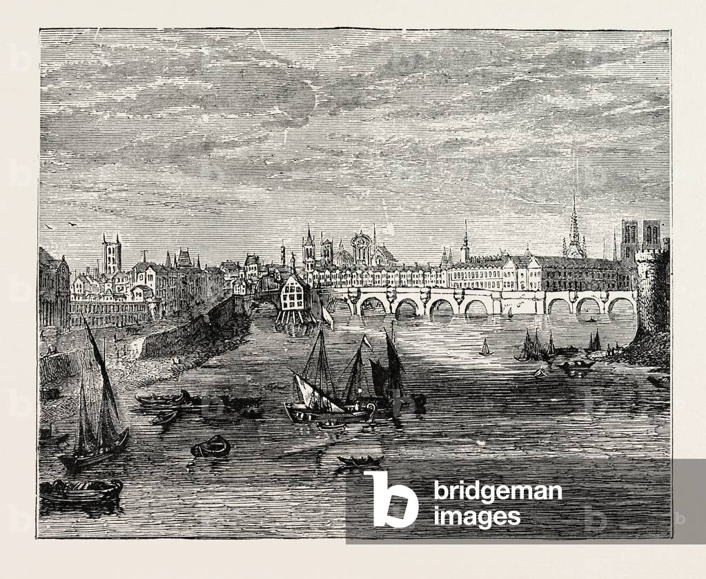 Old Paris from the Seine