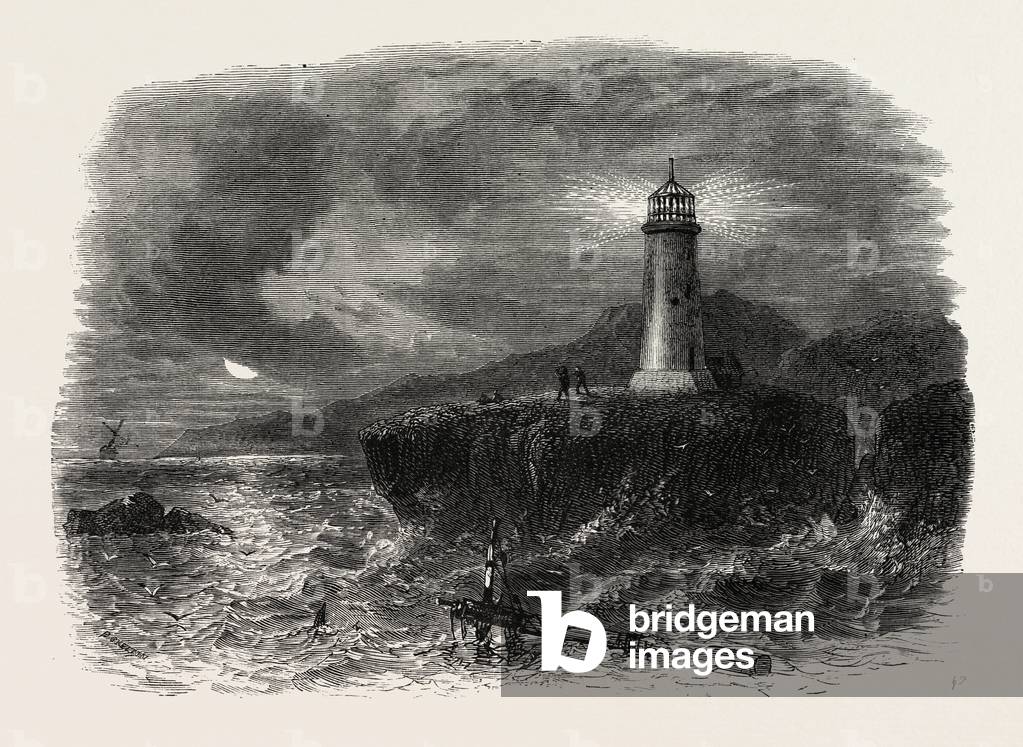 Mount Desert Isle, 1870s Engraving