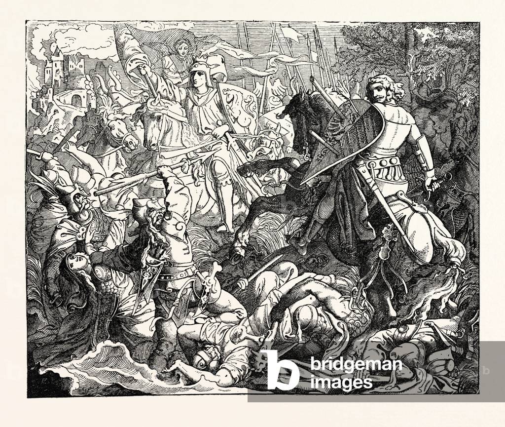 Victory of Otto the Great Over the Hungarians at the Lech