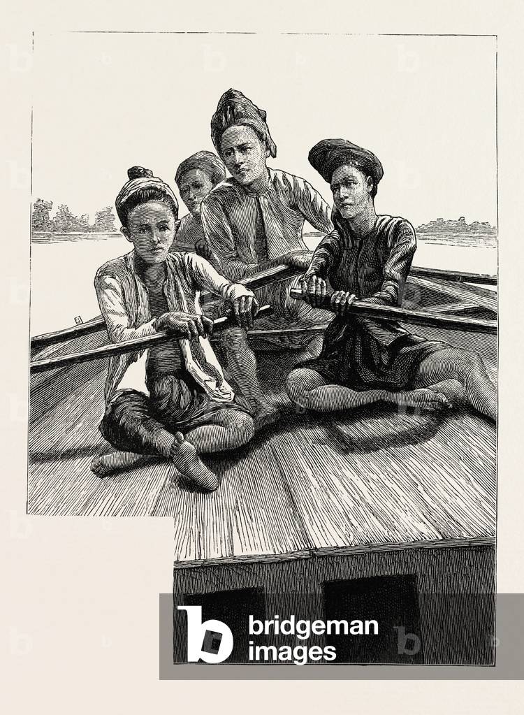 Up the Sittang River in Burma