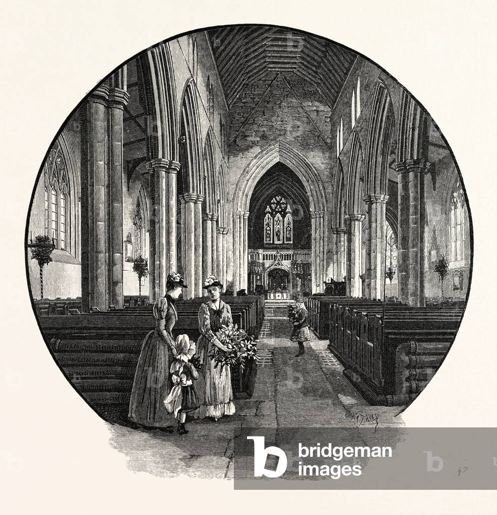 Howden Church, the Interior, Looking East