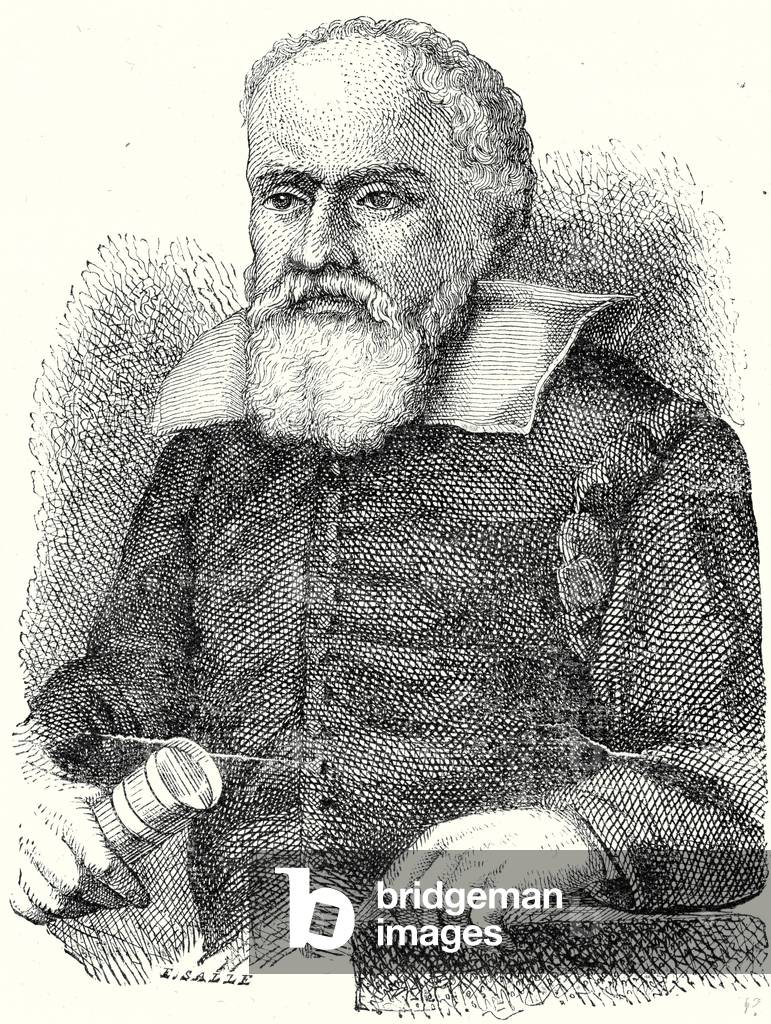 GALILEO GALILEI (1564-1642) (engraving)