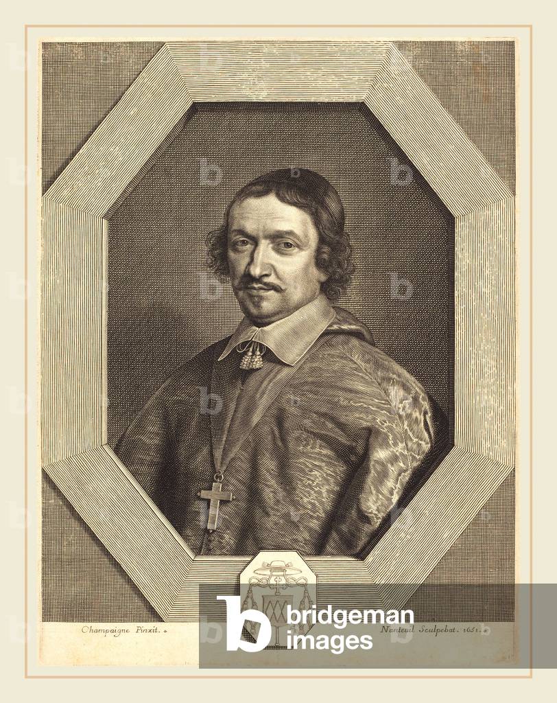 Robert Nanteuil after Philippe de Champaigne, French (1623-1678), Victor Bouthillier, 1651, engraving ©LisztCollection/Leemage