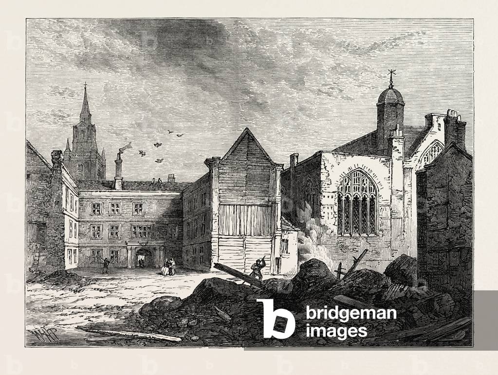 Blackwell Hall in 1812 London