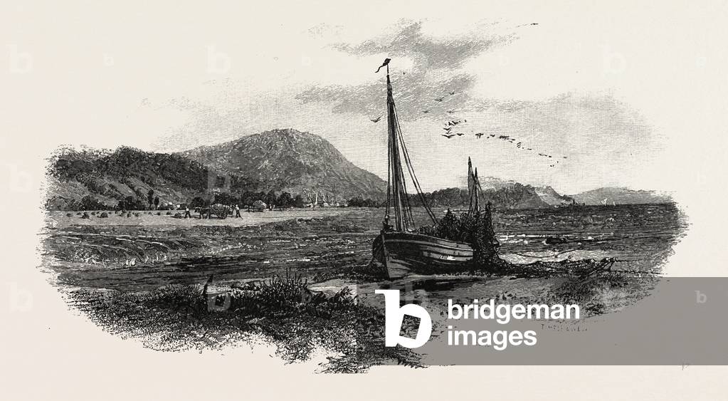 Cap Tourmente and Petit Cap, Canada, Nineteenth Century Engraving