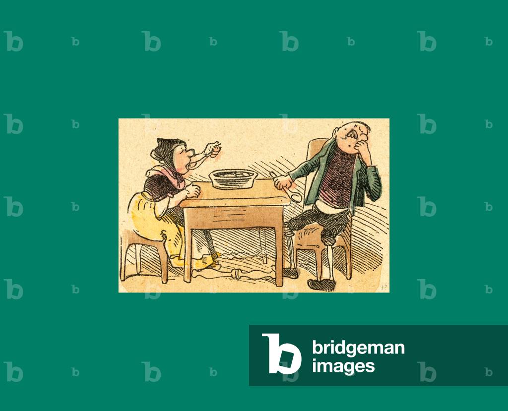 Schnaken and Schnurren, 1866, Mosquitoes and Purring. A Humorous Story in Pictures from the Writer and Illustrator of Max Und Moritz, Munchener Bilderbogen and Fliegende Blatter. Children's Literature from the 19th Century, Comic Illustrated Cautionary Tales
