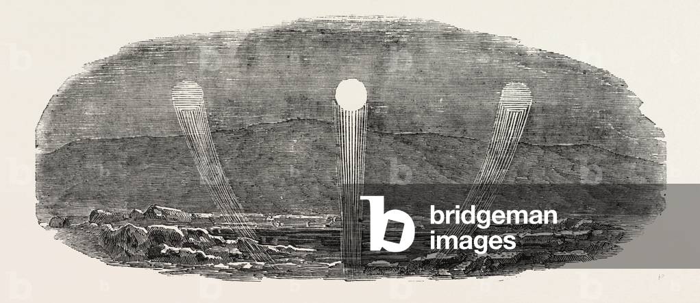 Captain Austin's Arctic Expedition: Parhelia, Witnessed October 4, 1850, at Griffith's Island