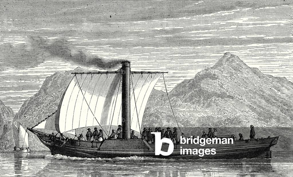 The 'Comet' the First English Steamboat Built by Henry Bell in 1812