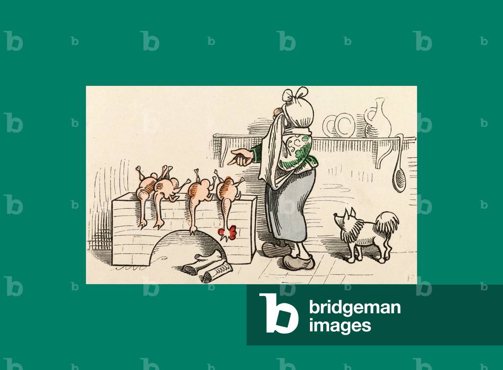 Schnaken and Schnurren, 1866, Mosquitoes and Purring. A Humorous Story in Pictures from the Writer and Illustrator of Max Und Moritz, Munchener Bilderbogen and Fliegende Blatter. Children's Literature from the 19th Century, Comic Illustrated Cautionary Tales