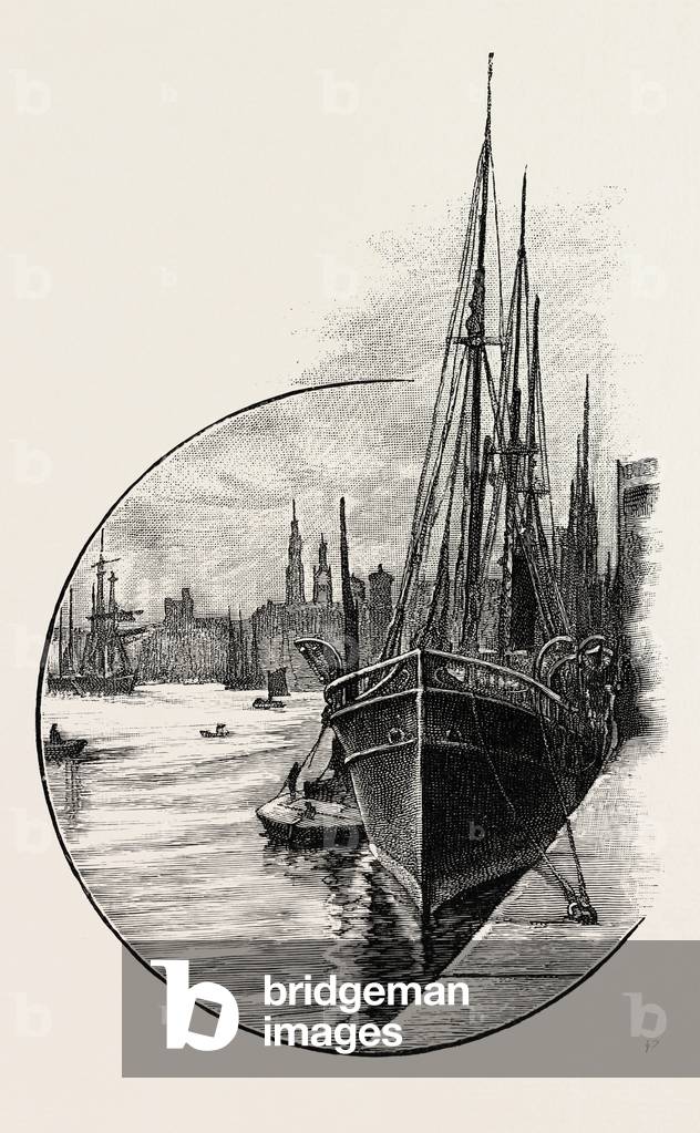 Quay at Newcastle, UK. Newcastle Upon Tyne, a City in Tyne and Wear, United Kingdom.